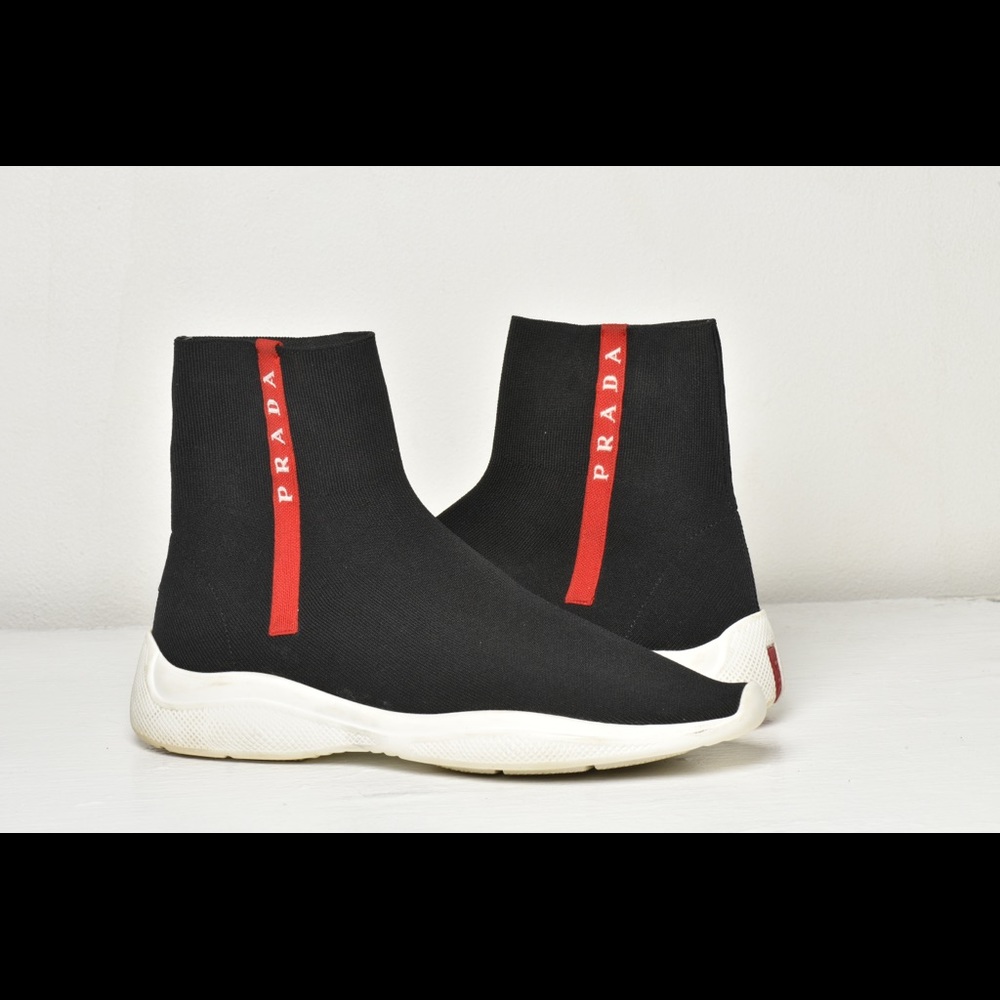 Prada Sock Sneakers Like New!